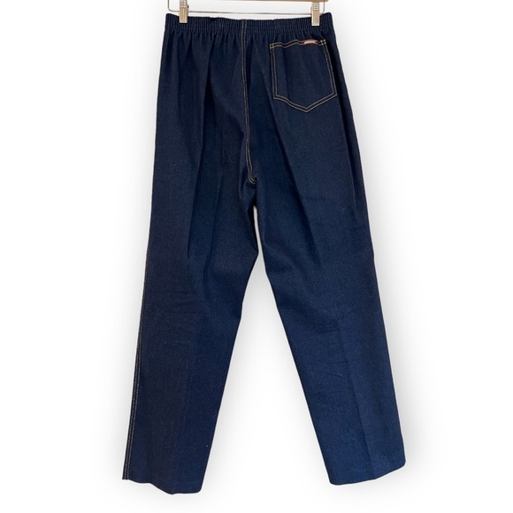 JORDACHE American Vintage 80’s High Elastic Waist Dark Wash Mom JeansSize 32 - Picture 5 of 10